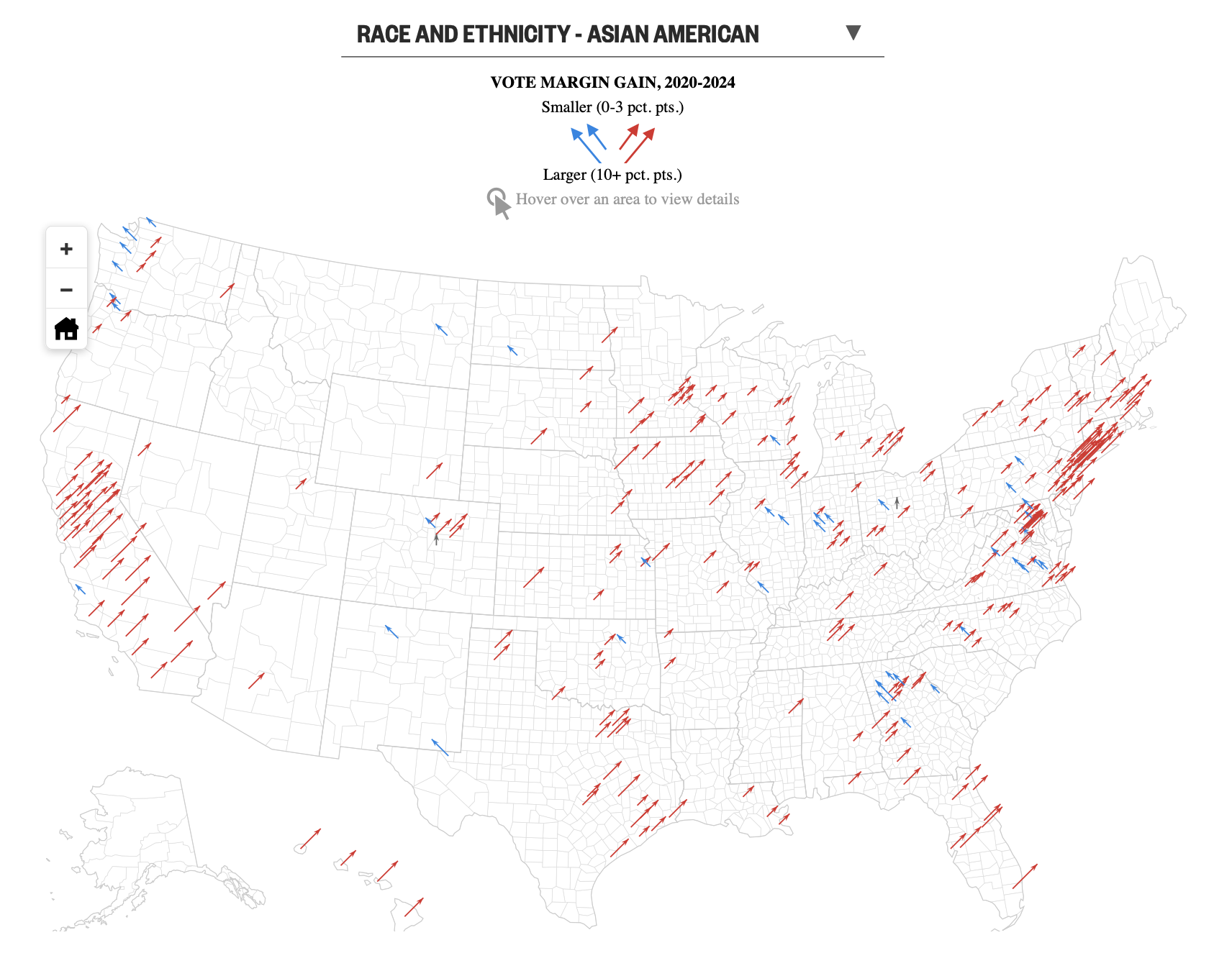 Nbcnews_votemarginshiftmap_asians Nbcnews_votemarginshiftmap_asians