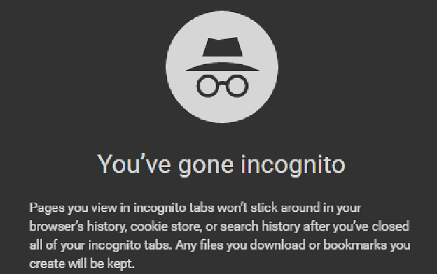 Know your data 35: Incognito data collection