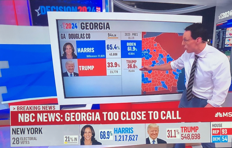 Election coverage prompts good graphics
