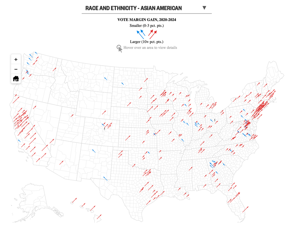 The canonical U.S. political map